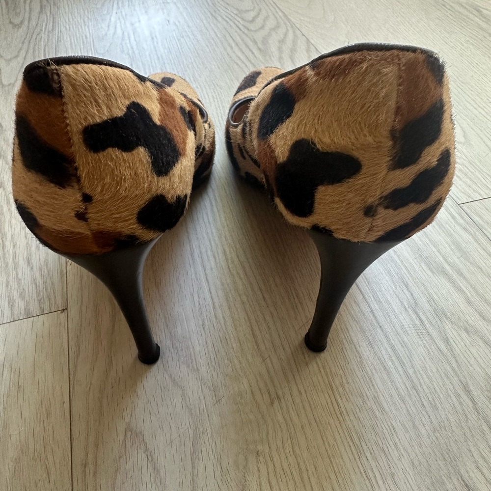 Christian Louboutin Animal Print Heels - Picture 3 of 6